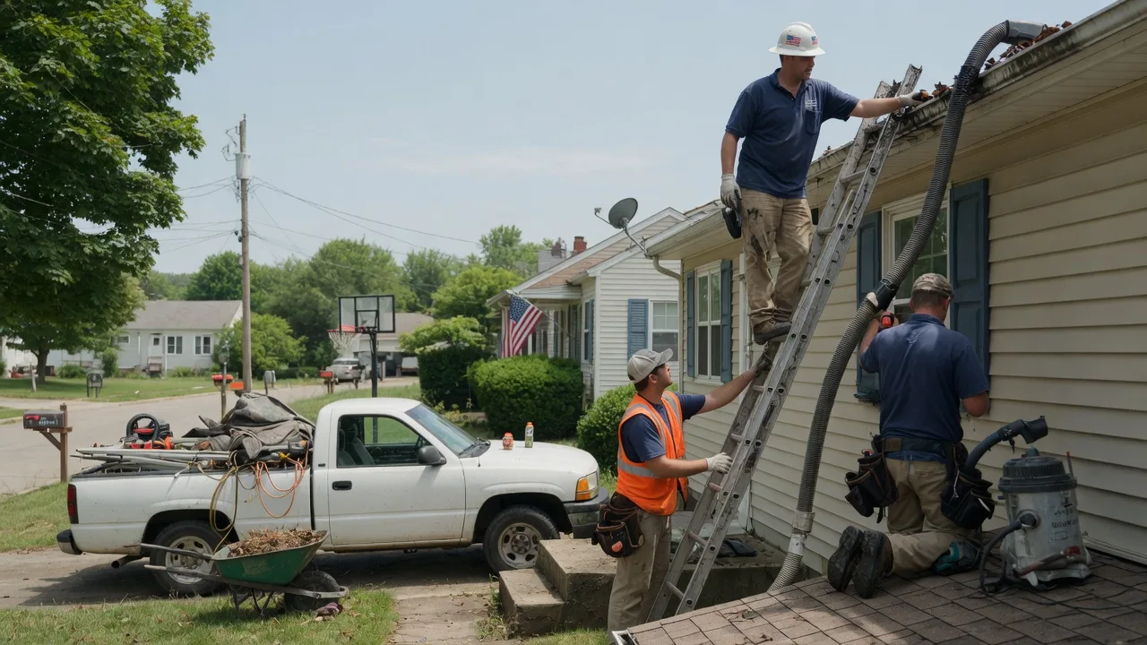 Gutter Installation in Delong, IN near me